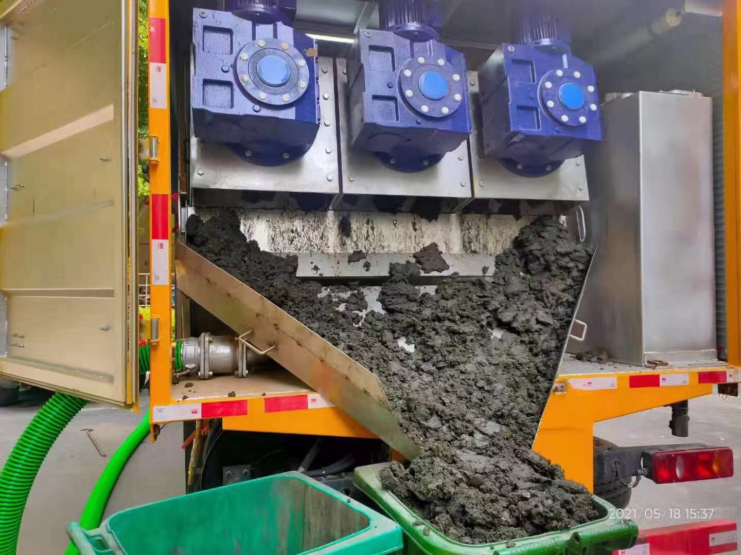 邢台化粪池清掏城市维护站-泥浆净化干湿分离处理